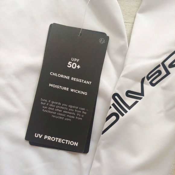 QUIKSILVER NEW youth All Time Long Sleeve Rashguard - Picture 4 of 9